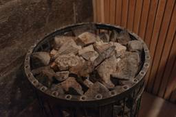 pietre laviche nella sauna